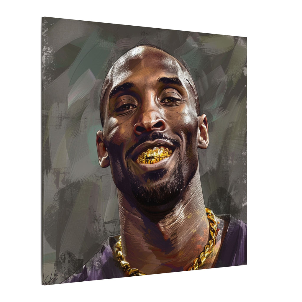 Canvas Wall Art – Smiling Hip-Hop Portrait