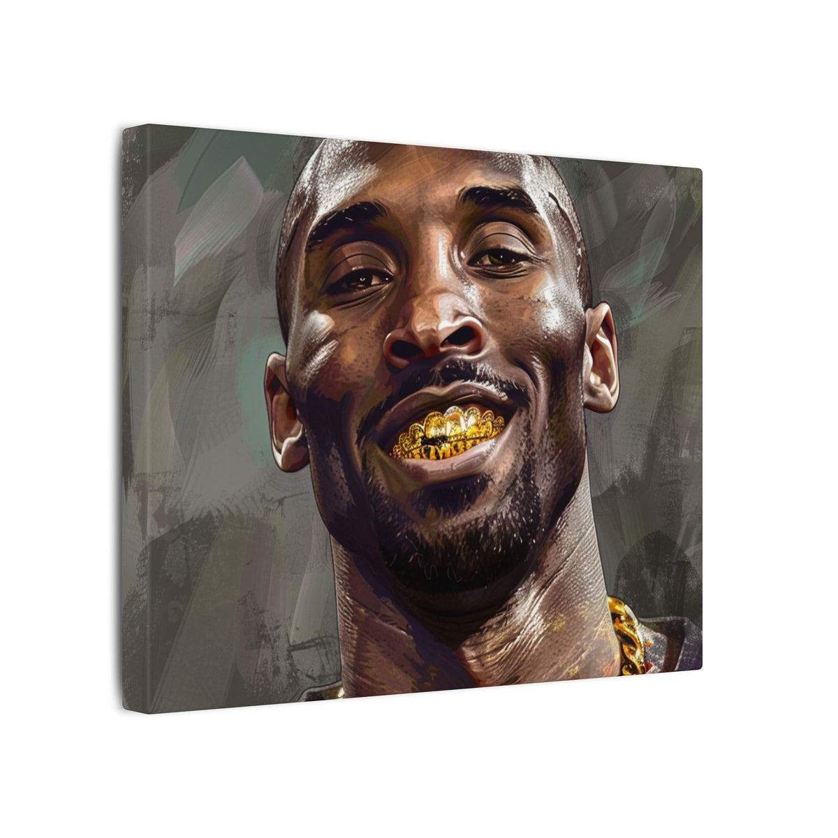 Canvas Wall Art – Smiling Hip-Hop Portrait