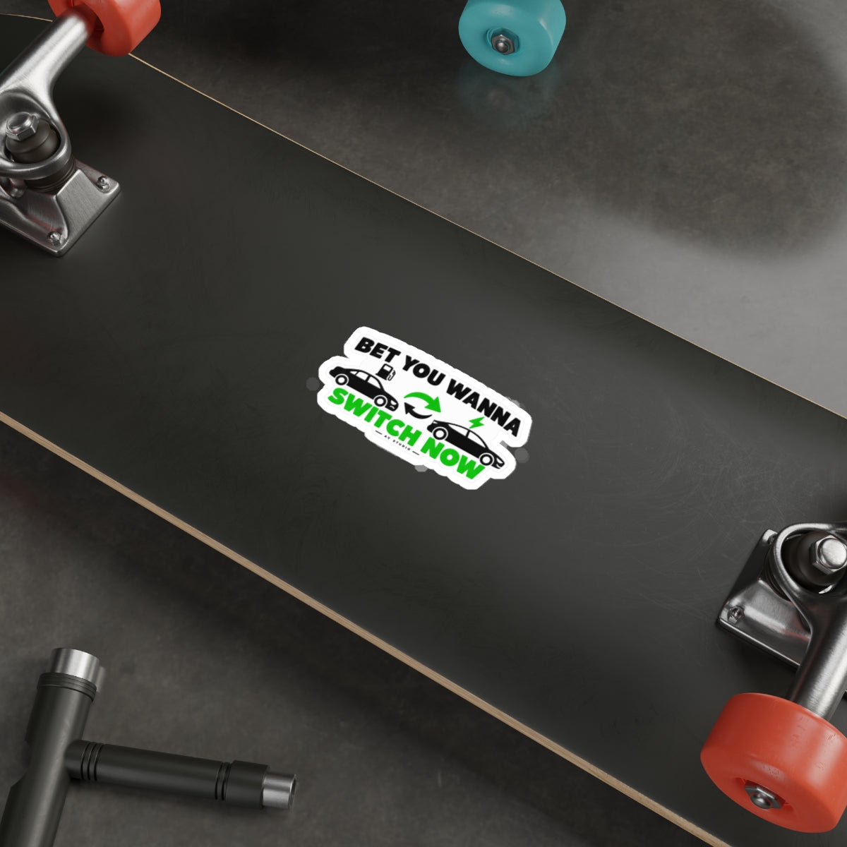 Bet You Wanna Switch Now Car Enthusiast Die-Cut Sticker