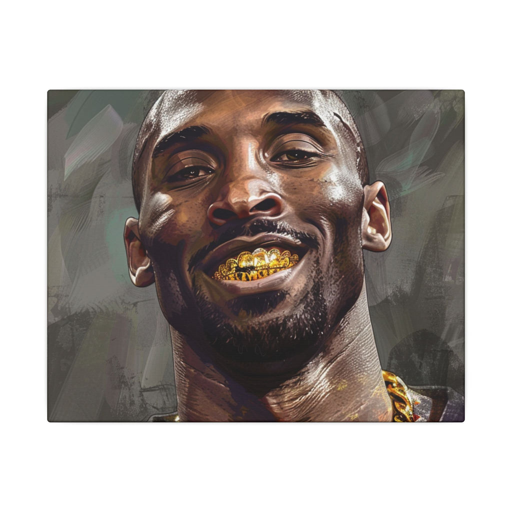 Canvas Wall Art – Smiling Hip-Hop Portrait
